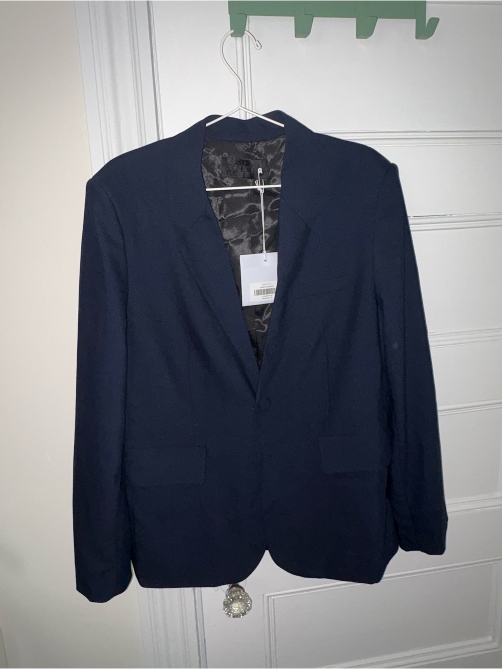 ROUCHA "Baselitz" Blazer in Navy — Size D (XL) | NWT
